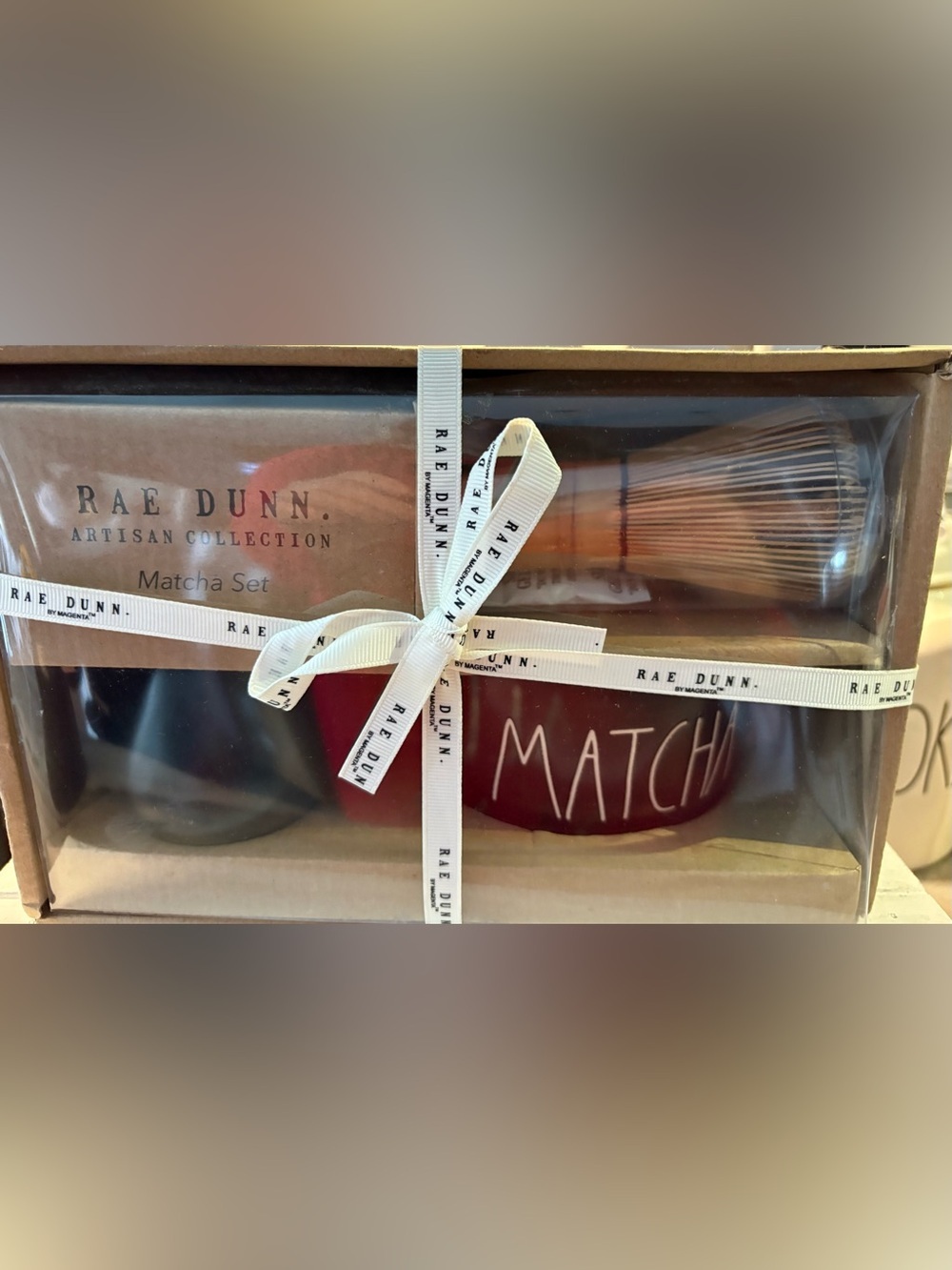 Black Rae Dunn Matcha Set